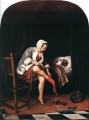 The Morning Toilet 1665 holländischer Genremaler Jan Steen